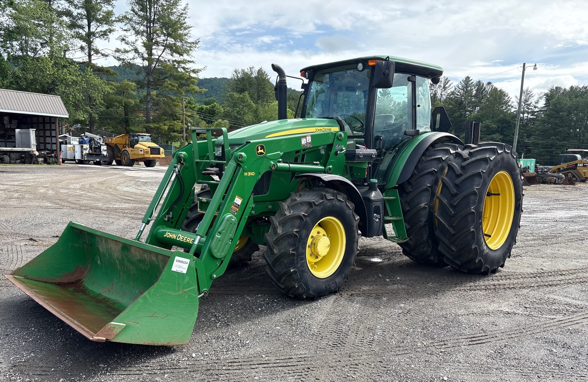 2015 John Deere 6135E 4WD Utility Tractor for sale