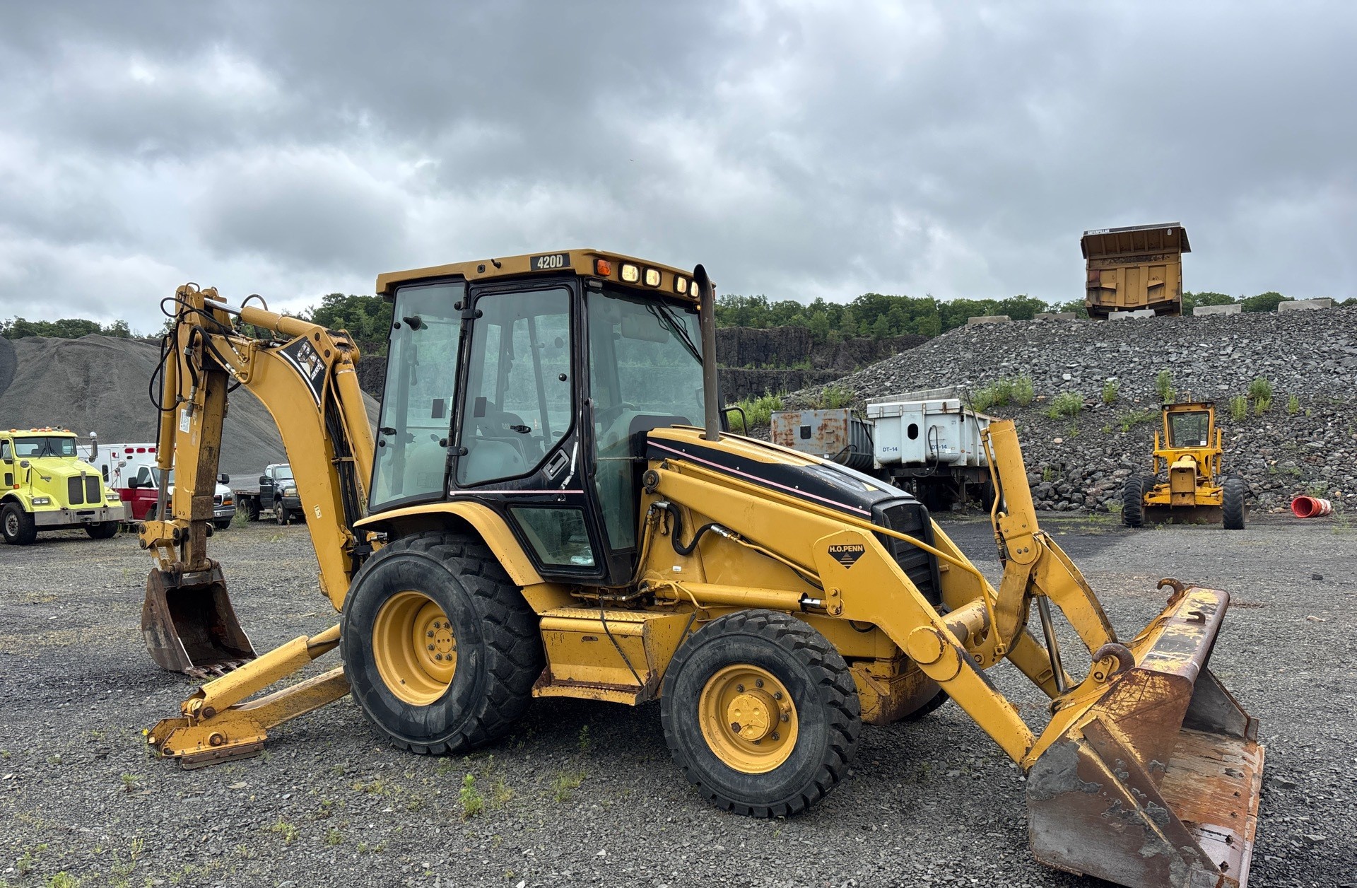 2002 Cat 420D 4x4 Backhoe Loader for sale