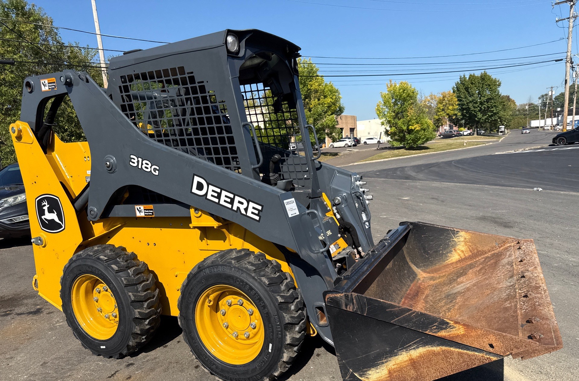 2021 John Deere 318G Two-Speed Skid Steer Loader for sale